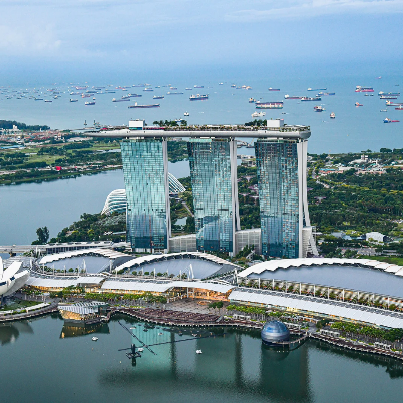 Stock image of Singapore tobuild relevance to the CPTPP Work Permit service page.