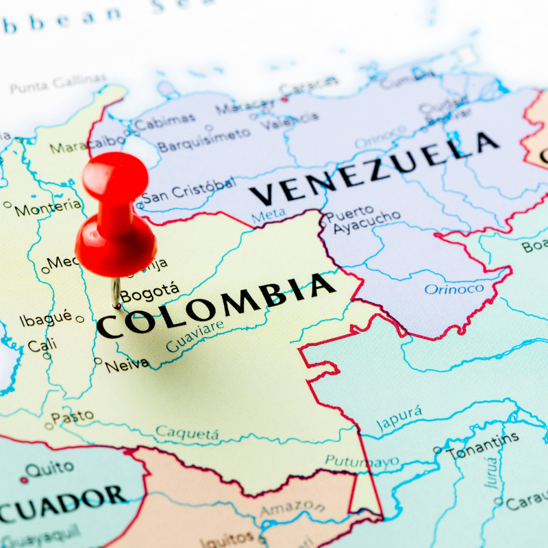 Stock image to build relevance to the Colombia Free Trade Agreement Work Permit service page.